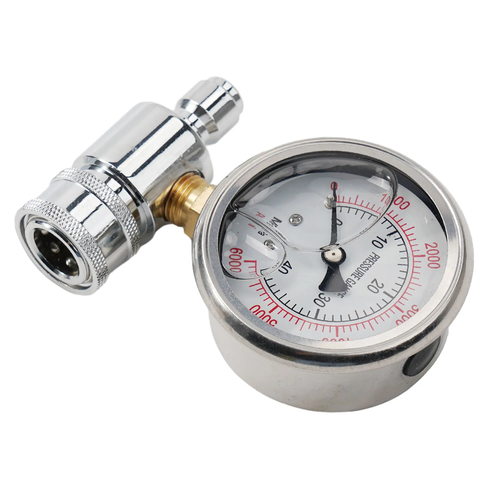 Pressure Washers Washer Gauge Sturdy 0-400 Kg Pressure Resistance 6000Psi Brass Material Durable Easier To Read
Pressure Washers Washer Gauge Sturdy 0-400 Kg Pressure Resistance 6000Psi Brass Material Durable Easier To Read