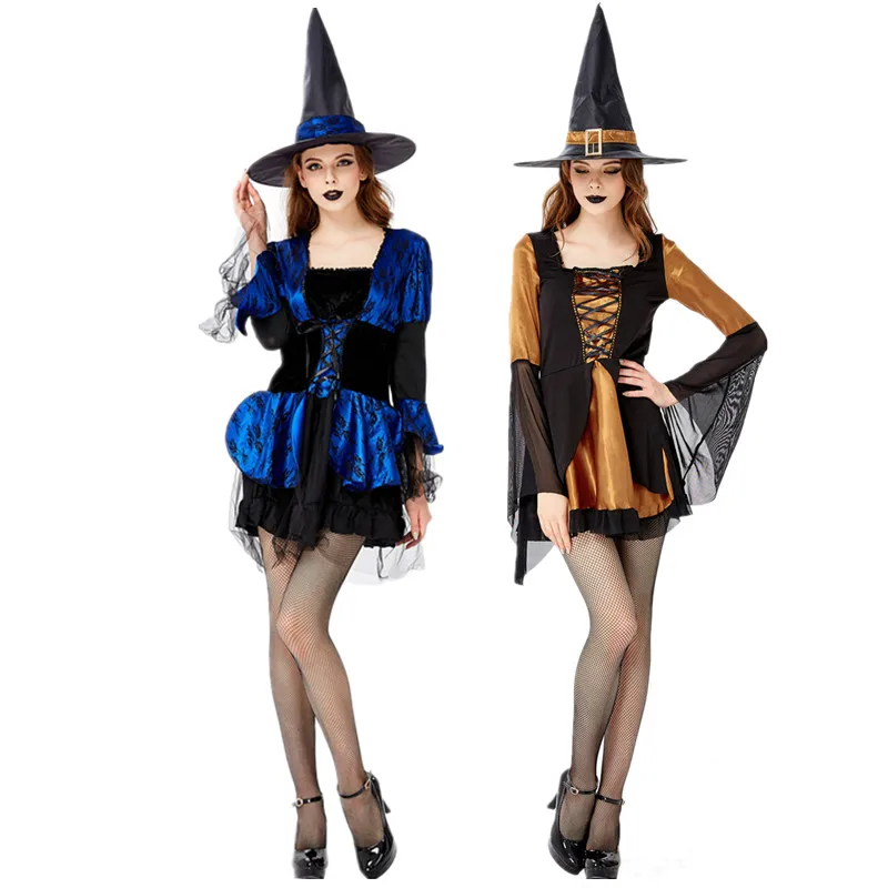 Adult Halloween Cosplay Witch Game Costume Witch Dress Witch Nightclub DS Masquerade Costume
Adult Halloween Cosplay Witch Game Costume Witch Dress Witch Nightclub DS Masquerade Costume