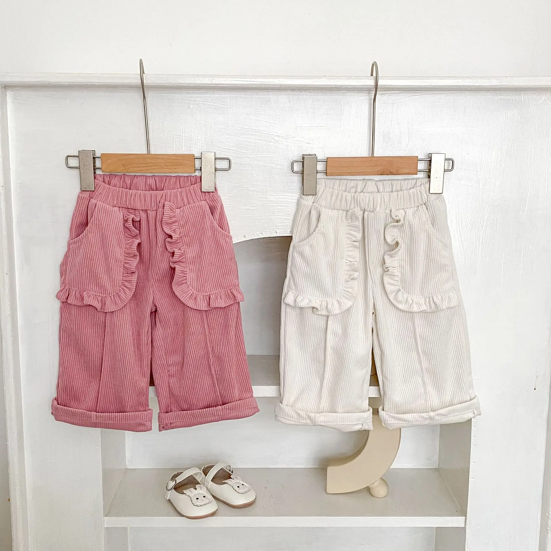 2025 Autumn New Baby Girl Corduroy Pants Children Loose Trousers Infant Girls Sweat Pants Kids Toddler Casual Pants 7 S5664c749ce324d248764b32659472881c