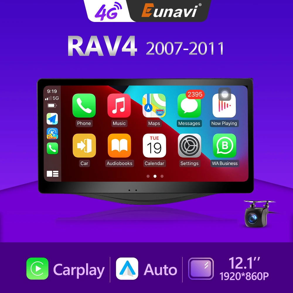 Eunavi 2 DIN Android авто радио для Toyota RAV4 RAV 4 2006 2007 - 2013 Автомобильный мультимедийный GPS Carplay 4G 2din Авторадио
Eunavi 2 DIN Android авто радио для Toyota RAV4 RAV 4 2006 2007 - 2013 Автомобильный мультимедийный GPS Carplay 4G 2din Авторадио