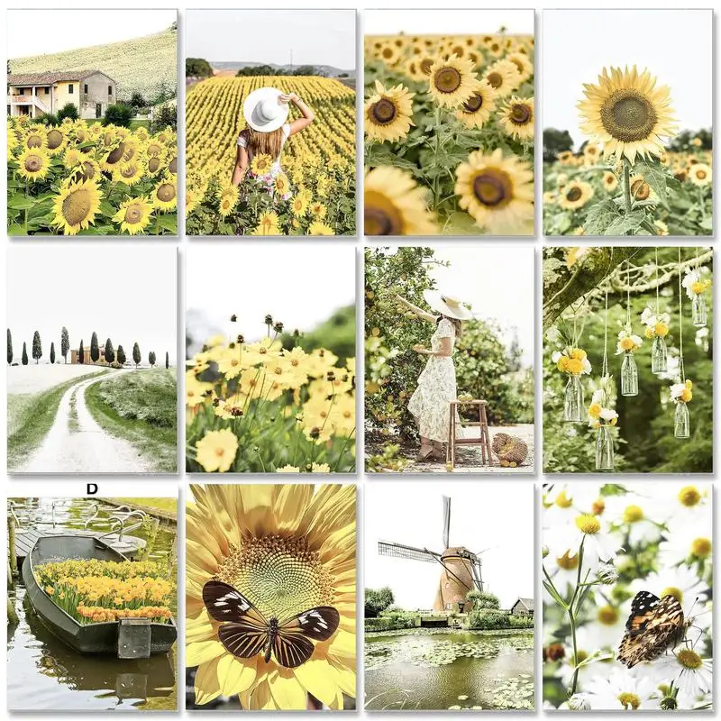 GATYZTORY внутренняя краска по номерам, пейзаж подсолнуха, картины по номерам, наборы масляных красок, ручная краска, украшение для дома
GATYZTORY внутренняя краска по номерам, пейзаж подсолнуха, картины по номерам, наборы масляных красок, ручная краска, украшение для дома