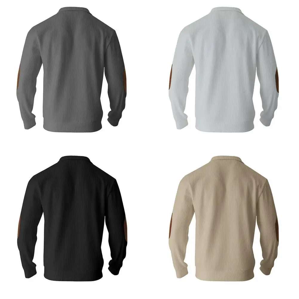 Men Pullover Top Men's Retro Pullover Sweatshirt with Stand Collar Stripe Applique Patchwork Soft Breathable Fabric for Fall
Men Pullover Top Men's Retro Pullover Sweatshirt with Stand Collar Stripe Applique Patchwork Soft Breathable Fabric for Fall