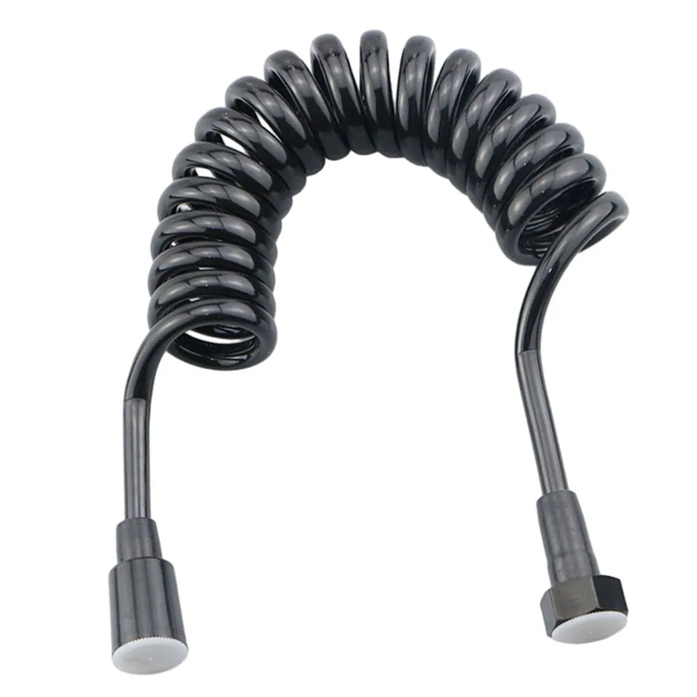 Toilet Bidet Sprayer Tube Black Spring Flexible Retractable Telephone Line Tube Shower Head Water Hose Bath Telephone Line Tube
Toilet Bidet Sprayer Tube Black Spring Flexible Retractable Telephone Line Tube Shower Head Water Hose Bath Telephone Line Tube