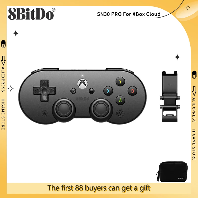 8bitdo SN30 Pro с кронштейном для Xbox Cloud игровой контроллер Bluetooth для Android iOS Xbox Cloud геймпад
8bitdo SN30 Pro с кронштейном для Xbox Cloud игровой контроллер Bluetooth для Android iOS Xbox Cloud геймпад