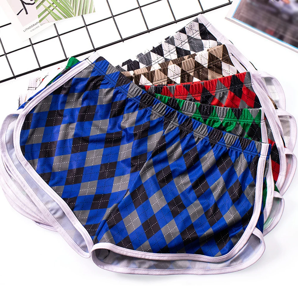 2023 Plaid Print Mens Casual Boxer Briefs Homewear Breathable Shorts Swimming Trunks Underwear Trunks Underpants For Boys
2023 Plaid Print Mens Casual Boxer Briefs Homewear Breathable Shorts Swimming Trunks Underwear Trunks Underpants For Boys