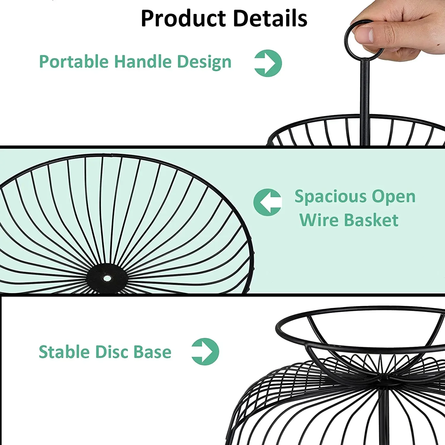 3 Snack Kitchen Metal Rack Fruit Accessories Food Storage Detachable Wedding Organizer Decoration Tier
3 Snack Kitchen Metal Rack Fruit Accessories Food Storage Detachable Wedding Organizer Decoration Tier