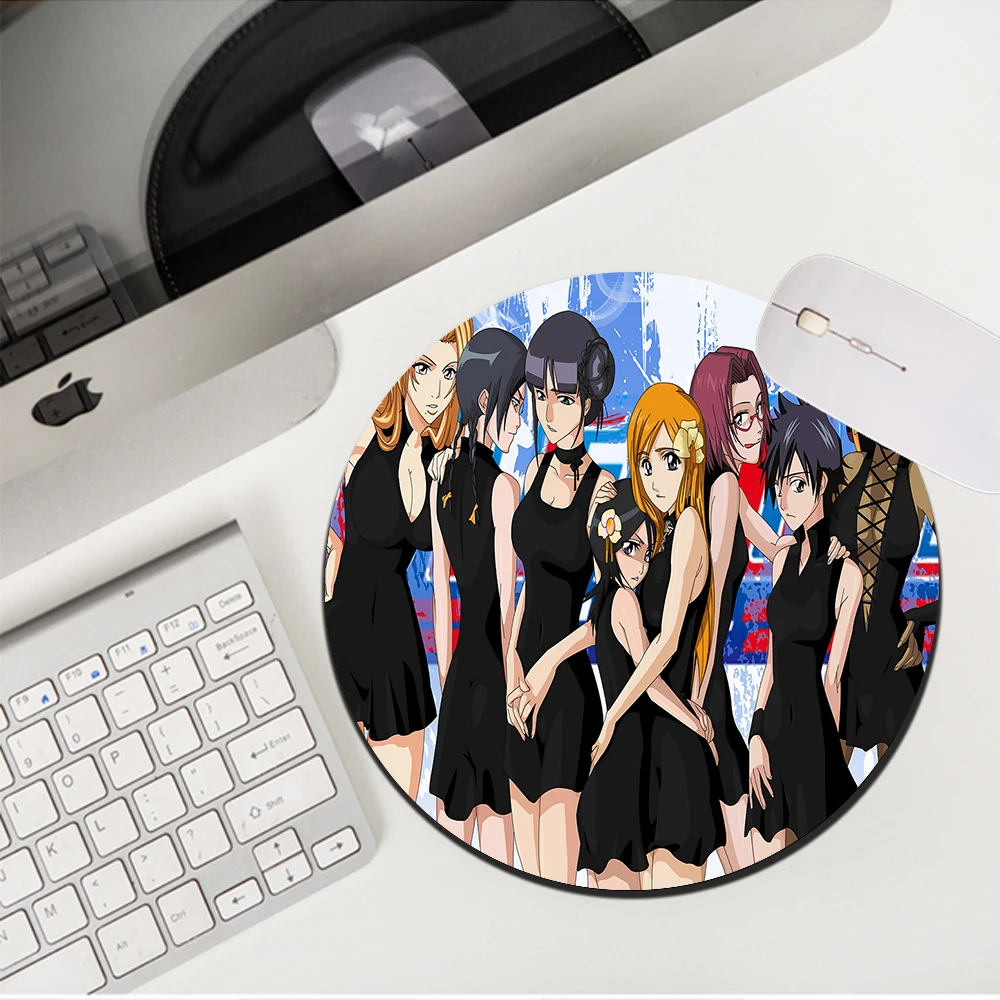 200*200mm Sexy Girl Non-slip Round Small Mouse Pad Anime BLEACH ichigo Mouse Mats Gaming Accessories DeskMat for Gamer PC Laptop
200*200mm Sexy Girl Non-slip Round Small Mouse Pad Anime BLEACH ichigo Mouse Mats Gaming Accessories DeskMat for Gamer PC Laptop