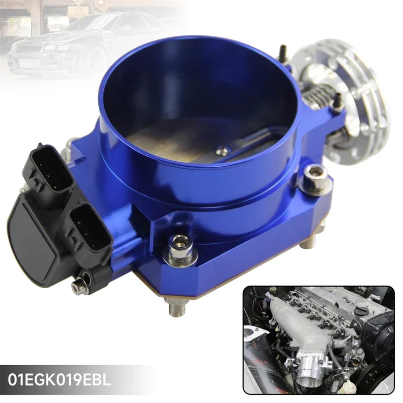 3.15" Throttle Body Q45-80MM +TPS Sensor Position Intake Manifold For Nissan Skyline R33 S2 Series 2 RB25DE Black/Blue/Sliver
3.15" Throttle Body Q45-80MM +TPS Sensor Position Intake Manifold For Nissan Skyline R33 S2 Series 2 RB25DE Black/Blue/Sliver
