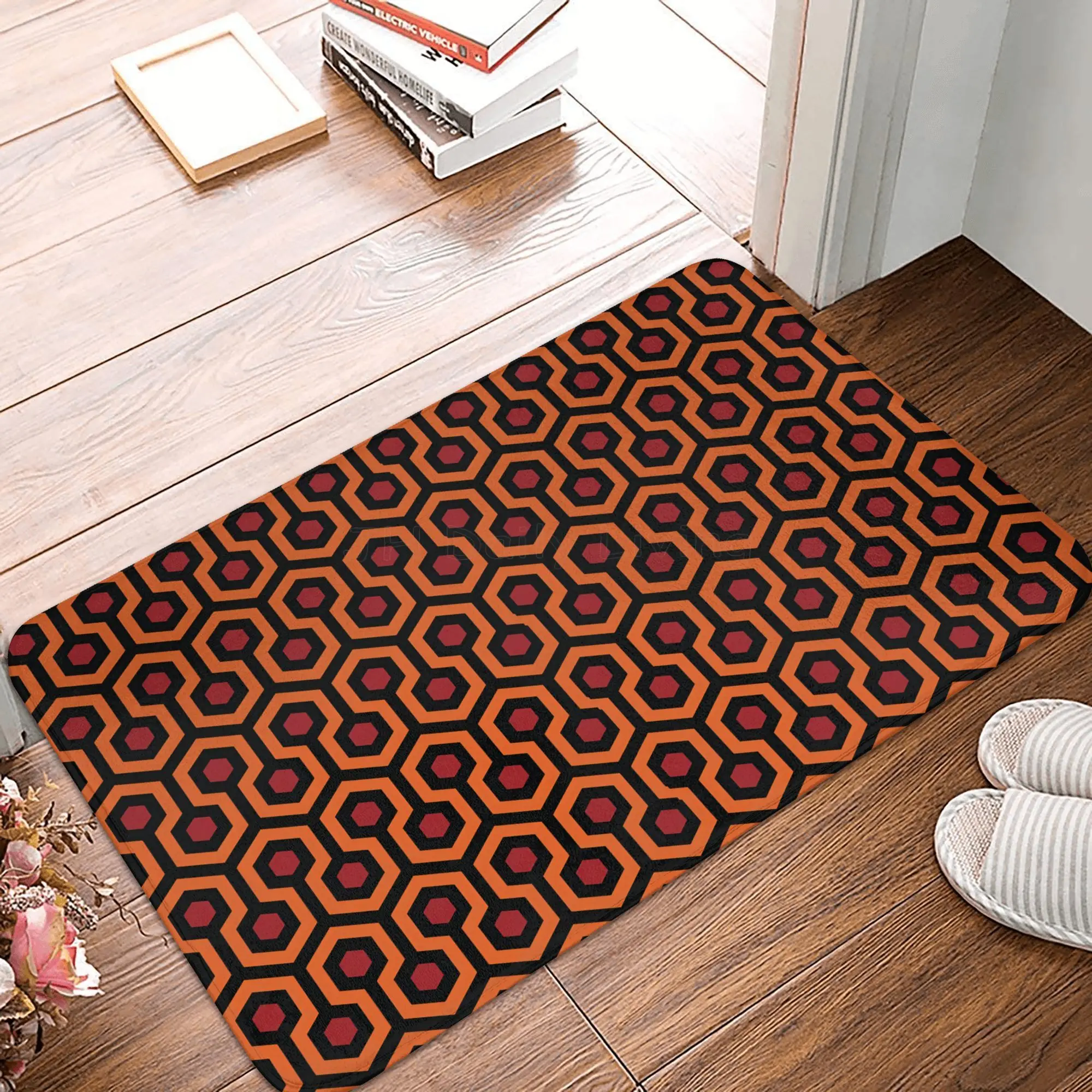 Overlook Hotel Carpet Flannel Bath Mat with Non Slip Rubber Water Absorbent Bathroom Rugs Carpet for Shower Bedroom Floors Decor
Overlook Hotel Carpet Flannel Bath Mat with Non Slip Rubber Water Absorbent Bathroom Rugs Carpet for Shower Bedroom Floors Decor