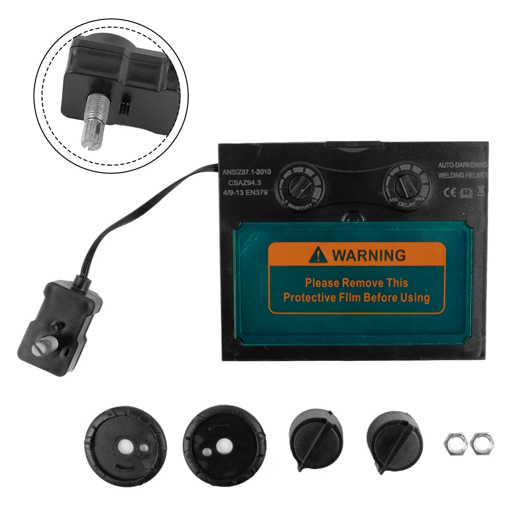 Welding Helmet Lens Advanced Welding Mask with Auto Darkening Filter and Sensitivity Adjustment Perfect for Welding Jobs
Welding Helmet Lens Advanced Welding Mask with Auto Darkening Filter and Sensitivity Adjustment Perfect for Welding Jobs