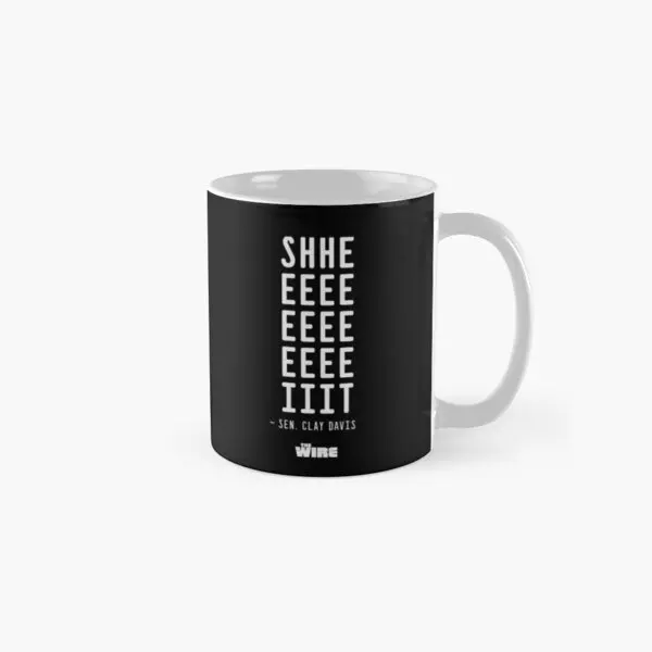 Кружка с изображением проволоки Sheeeeeiit из глины Дэвиса, класс, круглая подарочная чашка с фотографией, чашка для чая, посуда для напитков, кофе, простой дизайн
Кружка с изображением проволоки Sheeeeeiit из глины Дэвиса, класс, круглая подарочная чашка с фотографией, чашка для чая, посуда для напитков, кофе, простой дизайн