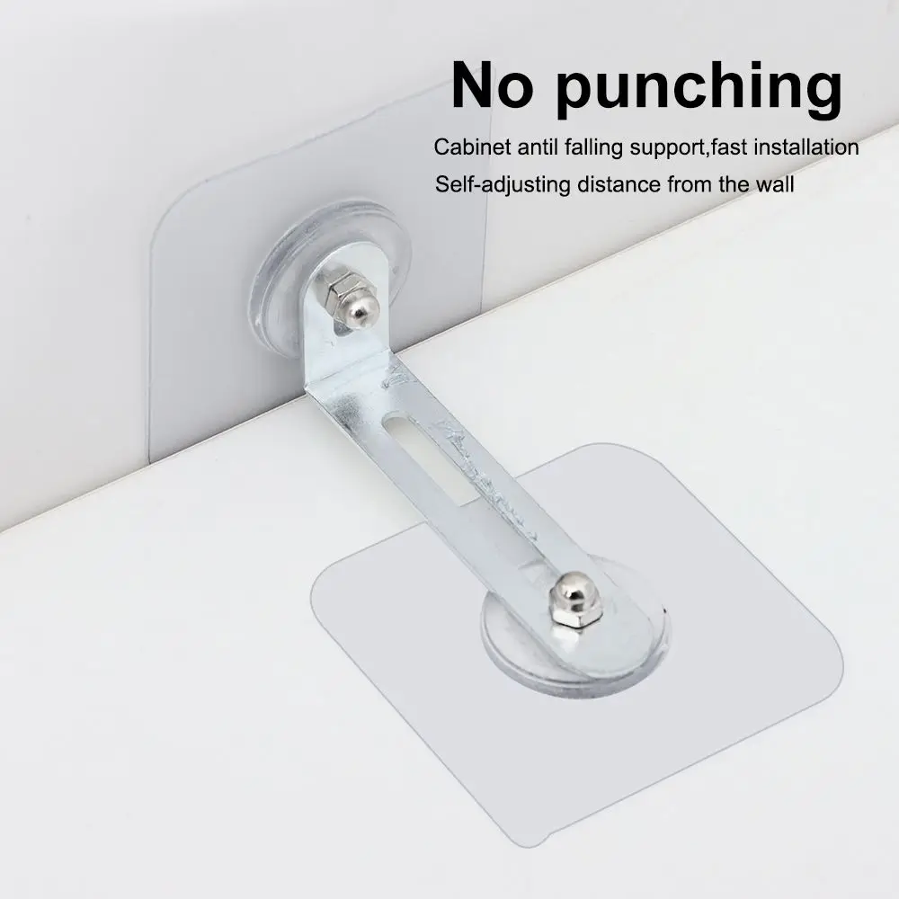 Adhesive Furniture Wall Anchors TV Cabinet Fixed Prevent Dumping Device Punch-free Furniture Anti-falling Fixture Baby Care
Adhesive Furniture Wall Anchors TV Cabinet Fixed Prevent Dumping Device Punch-free Furniture Anti-falling Fixture Baby Care