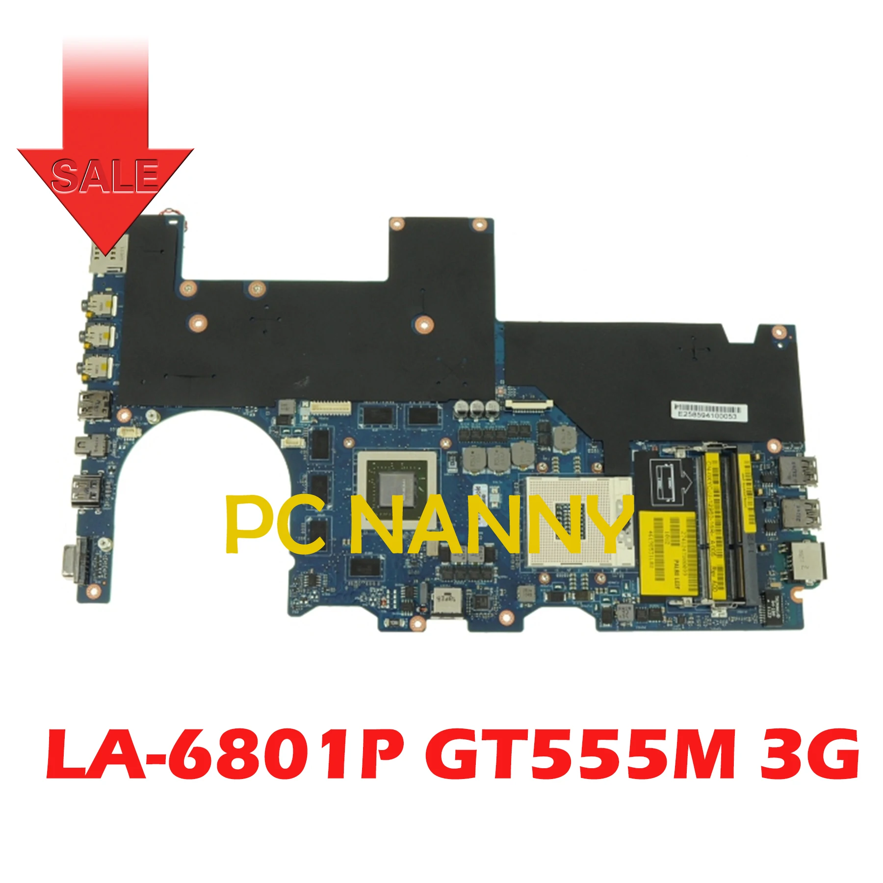 PCNANNY for DELL Alienware M14X R1 laptop Motherboard HM67 Mainboard 0KNF1T 0KNF1T LA-6801P GT555M 3G
PCNANNY for DELL Alienware M14X R1 laptop Motherboard HM67 Mainboard 0KNF1T 0KNF1T LA-6801P GT555M 3G