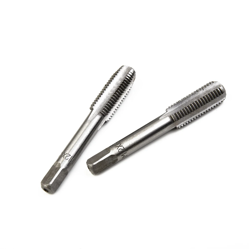 

2pcs/Right Hand Thread Tap In High-Speed Steel M12-M20 Straight Fluted Fine Thread Metric For Bearing Machine Hand Tap Tool Set