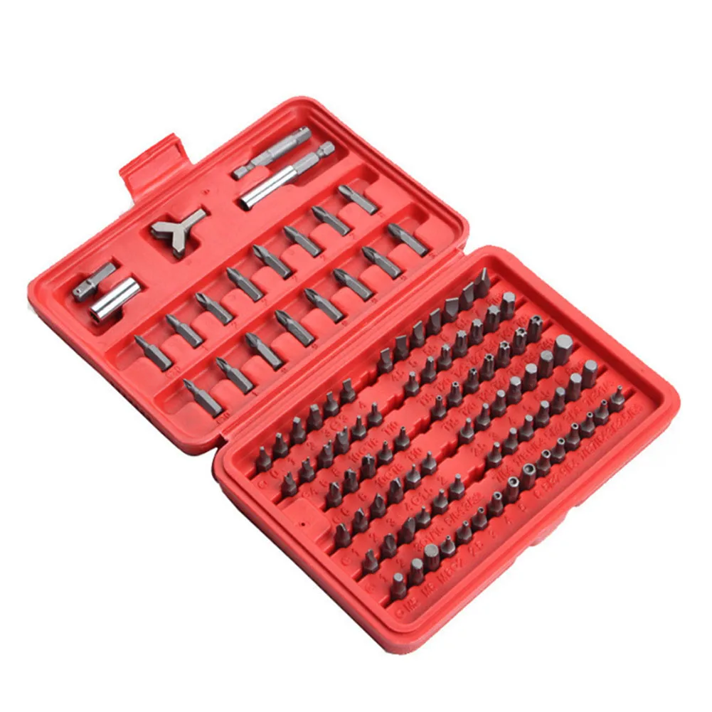 100pcs Screwdriver Bit Set Cordless Screwdrivers Drill Bits Set For Power Drills Hand Tools Magnetic Hand Drivers
100pcs Screwdriver Bit Set Cordless Screwdrivers Drill Bits Set For Power Drills Hand Tools Magnetic Hand Drivers