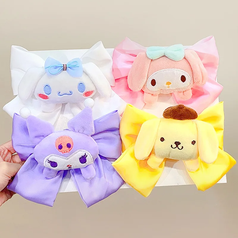 Anime Sanrio Cute Cinnamoroll Baby My Melody Doll Bowknot Hair Clip Girl Hair Back of Head Out Coiling Hair Spring Hair Gifts
Anime Sanrio Cute Cinnamoroll Baby My Melody Doll Bowknot Hair Clip Girl Hair Back of Head Out Coiling Hair Spring Hair Gifts