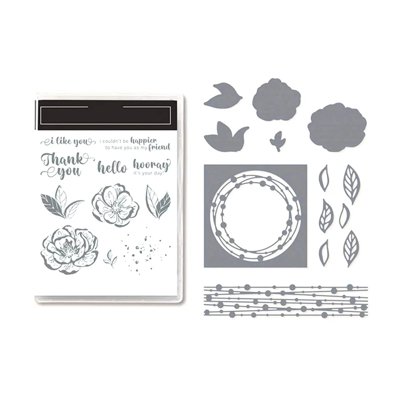 DIY Scrapbooking Arts Crafts Stamping Card Silicone Stamp Decoration For Gifts Carbon Steel + Silicone For Gifts (5618)
DIY Scrapbooking Arts Crafts Stamping Card Silicone Stamp Decoration For Gifts Carbon Steel + Silicone For Gifts (5618)