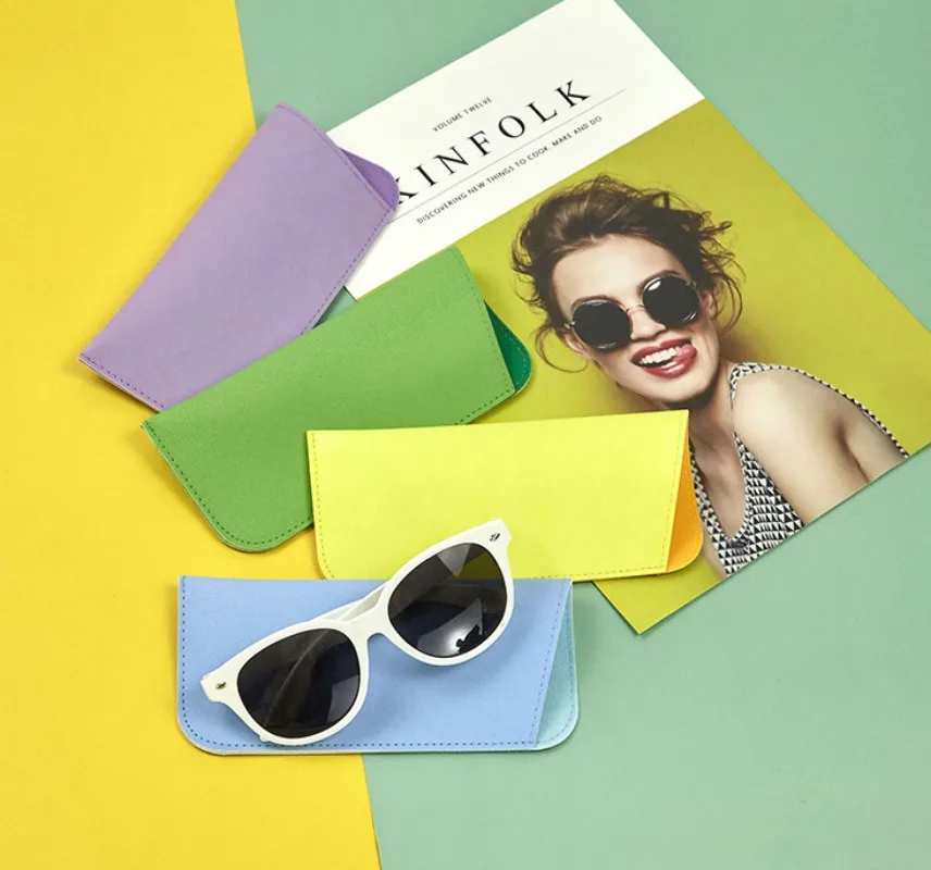 Summer Candy Solid Color Oblique Mouth Glasses Bag Portable Pu Leather Multifunctional Sunglasses Presbyopic Glasses Case Bags
Summer Candy Solid Color Oblique Mouth Glasses Bag Portable Pu Leather Multifunctional Sunglasses Presbyopic Glasses Case Bags