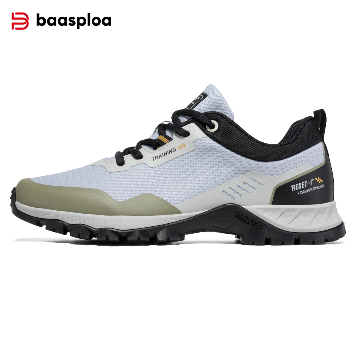 

Baasploa Men Outdoor Sneakers New Waterproof Hiking Shoes for Men Brand Casual Sneakers Male Non-Slip Outdoor Free Shipping