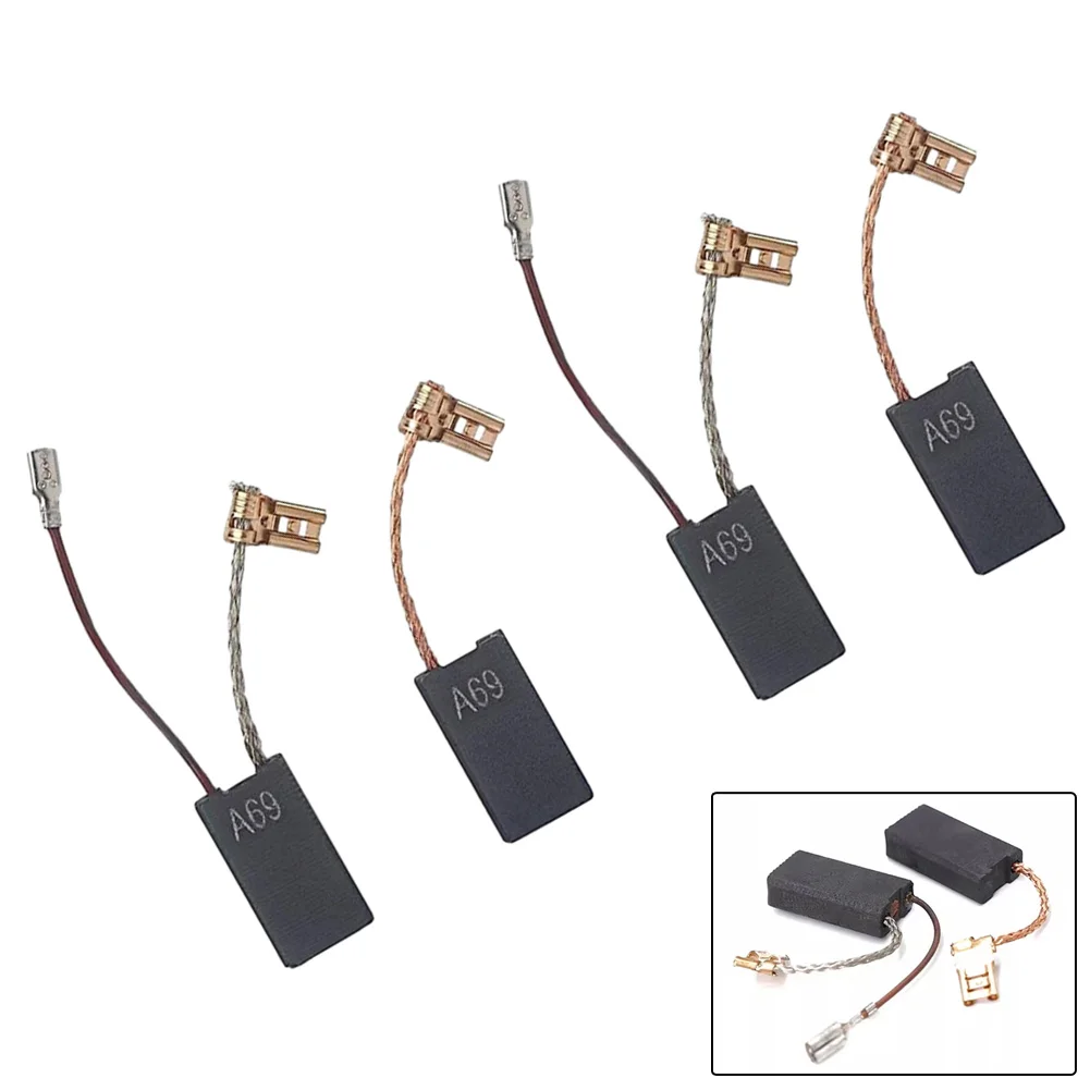 4pcs Replacement Carbon Brushes For GBH5-40DE GSH 5-CE GSH 5 E GBH7-45DE GBH7-45D Electric Hammer Motor Power Tools Accessories
4pcs Replacement Carbon Brushes For GBH5-40DE GSH 5-CE GSH 5 E GBH7-45DE GBH7-45D Electric Hammer Motor Power Tools Accessories