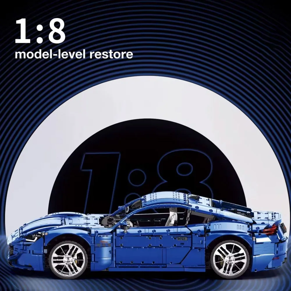 IN STOCK 5480PCS 110th Anniversary Edition Building Blocks 1:8 Sports Car Model Bricks GT110 DIY Toy Gift Desktop SET Ornaments IN STOCK 5480PCS 110th Anniversary Edition Building Blocks 1:8 Sports Car Model Bricks GT110 DIY Toy Gift Desktop SET Ornaments