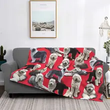 The Old English Sheepdog Blanket Fleece Textile Decor Bobtail Dog Multi-function Throw Blanket for Bedding Office Bedspreads 09
The Old English Sheepdog Blanket Fleece Textile Decor Bobtail Dog Multi-function Throw Blanket for Bedding Office Bedspreads 09
