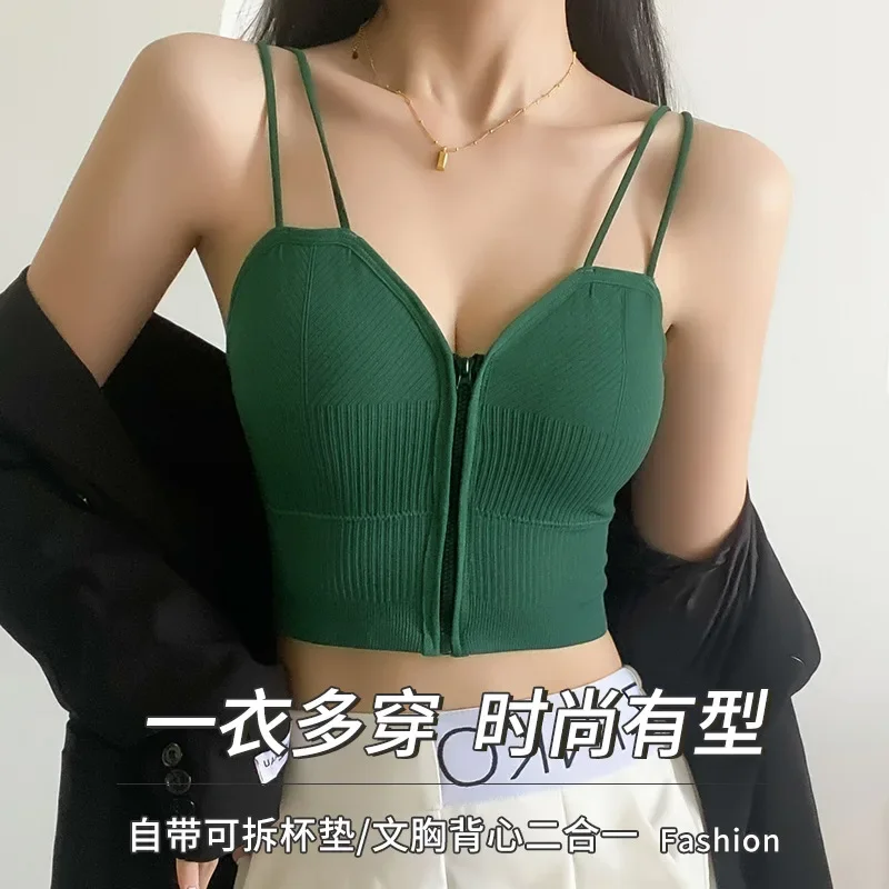 The New Seamless Zipper Sports Beautiful Back with Thin Bra Without Underwire Sexy Big U Backless Bra for Women
The New Seamless Zipper Sports Beautiful Back with Thin Bra Without Underwire Sexy Big U Backless Bra for Women