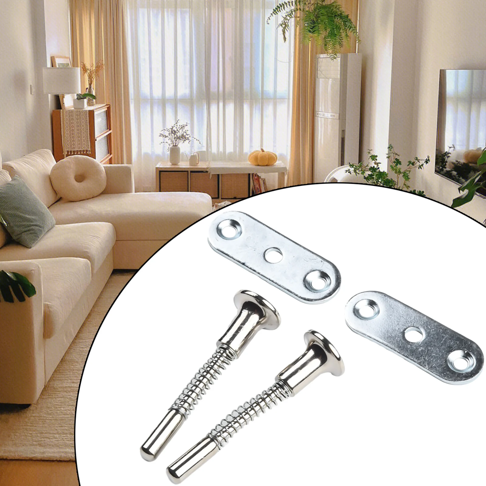 Durable Plunger Latch Hardware 60mm Total Length Cabinet For Small Bed Hardware Home Plunger Latches Pring-loaded
Durable Plunger Latch Hardware 60mm Total Length Cabinet For Small Bed Hardware Home Plunger Latches Pring-loaded