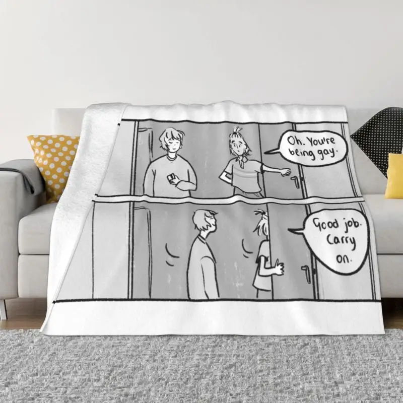 Heartstopper TV Series Blanket Soft Fleece Spring Warm Flannel Nick Charlie LGBT Throw Blankets for Sofa Office Bed Bedspread
Heartstopper TV Series Blanket Soft Fleece Spring Warm Flannel Nick Charlie LGBT Throw Blankets for Sofa Office Bed Bedspread