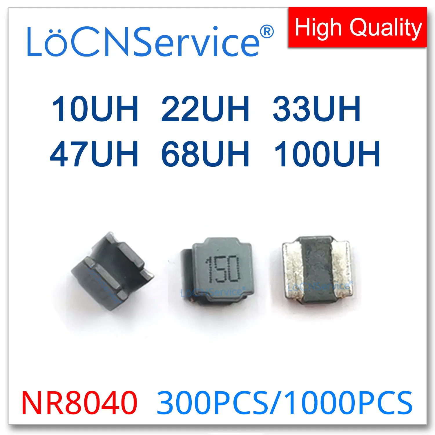 LoCNService 300 шт. 1000 шт. NR8040 8,0*8,0*4,2 SMD 10UH 22UH 33UH 47UH 68UH 100UH SMT экранированные Силовые индукторы высокого качества
LoCNService 300 шт. 1000 шт. NR8040 8,0*8,0*4,2 SMD 10UH 22UH 33UH 47UH 68UH 100UH SMT экранированные Силовые индукторы высокого качества