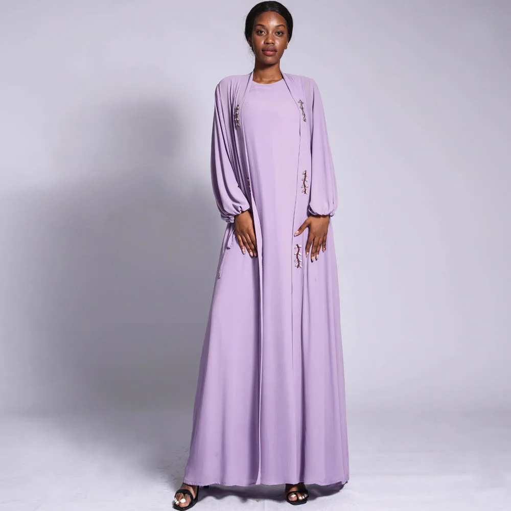 Open Abaya Kimono Rhinestone Dubai Turkey Kaftan Muslim Cardigan Abayas For Women Casual Robe Longue Femme Caftan Islam Clothing
Open Abaya Kimono Rhinestone Dubai Turkey Kaftan Muslim Cardigan Abayas For Women Casual Robe Longue Femme Caftan Islam Clothing