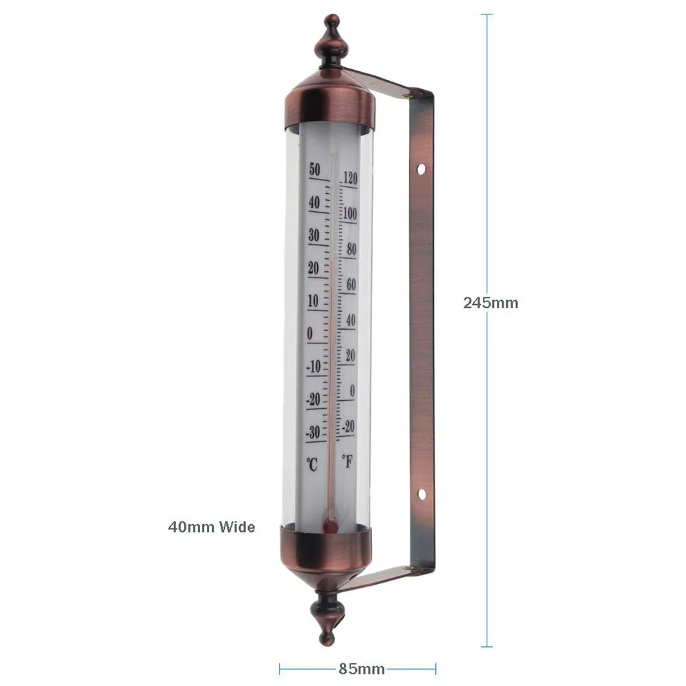 Outdoor Wall Hanging Thermometer Garden Patio Outside Wall Greenhouse Sun Terrace Thermometer Measurement Tool House Thermometer
Outdoor Wall Hanging Thermometer Garden Patio Outside Wall Greenhouse Sun Terrace Thermometer Measurement Tool House Thermometer