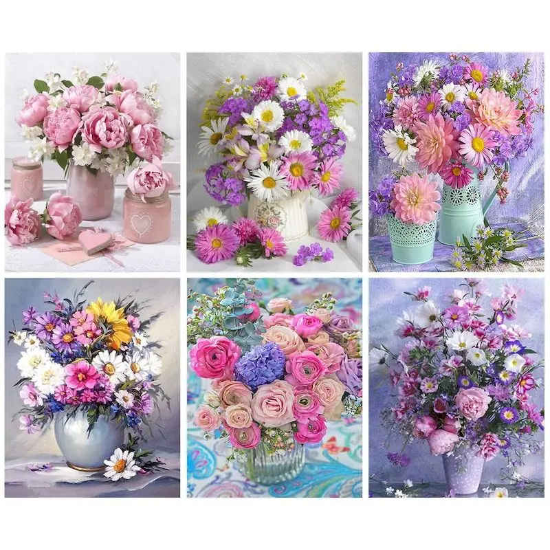 CHENISTORY Oil Picture By Numbers Handmade Decorative Paintings Flowers Number Paiting Home Decoration Wall Decor
CHENISTORY Oil Picture By Numbers Handmade Decorative Paintings Flowers Number Paiting Home Decoration Wall Decor