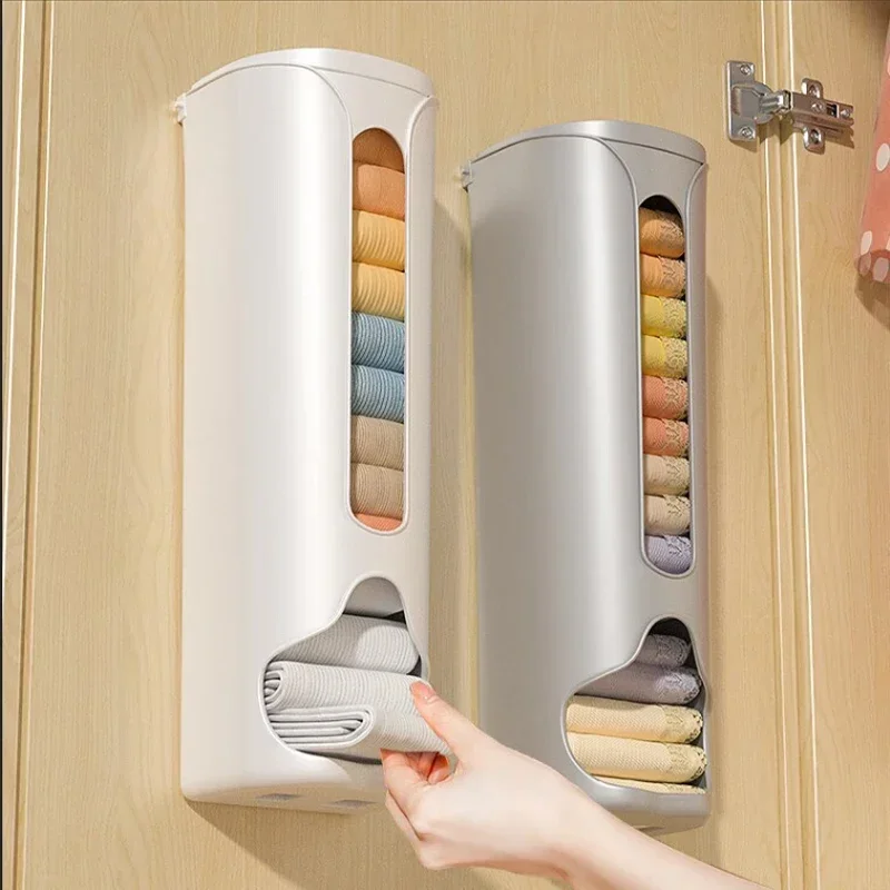3in1 Underwear Storage Box Wall Hanging Extractor Punch-free Underwear Socks Storage Device Kitchen Bathroom Trash Bag Dispenser
3in1 Underwear Storage Box Wall Hanging Extractor Punch-free Underwear Socks Storage Device Kitchen Bathroom Trash Bag Dispenser