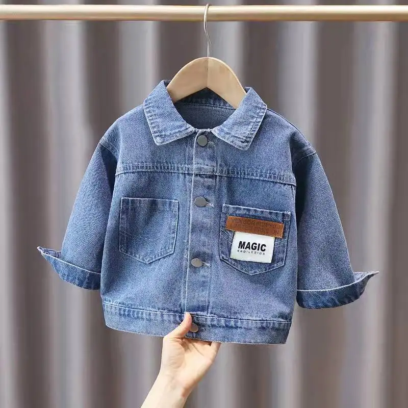 Boys Baby Denim Jacket Denim Jacket For Boy Fashion Coats Children Clothing Autumn Baby Clothes Outerwear Jean Jackets
Boys Baby Denim Jacket Denim Jacket For Boy Fashion Coats Children Clothing Autumn Baby Clothes Outerwear Jean Jackets