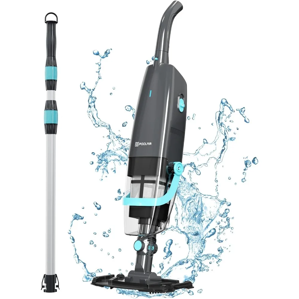 Cordless Handheld Pool Vacuum, Rechargeable Pool Cleaner with Powerful Suction for Above Ground Pools, Spas, 60 Mins Runtime
Cordless Handheld Pool Vacuum, Rechargeable Pool Cleaner with Powerful Suction for Above Ground Pools, Spas, 60 Mins Runtime