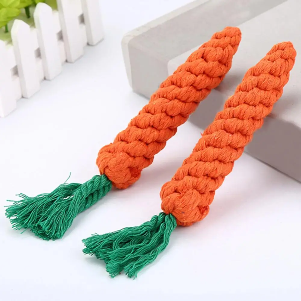 Pet Dog Toys Cartoon Animal Dog Chew Toys Braided Carrot Shape Cotton Rope Molar Tooth Cleaning Chew Training Toy dog toys
Pet Dog Toys Cartoon Animal Dog Chew Toys Braided Carrot Shape Cotton Rope Molar Tooth Cleaning Chew Training Toy dog toys