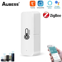 Tuya ZigBee Temperature And Humidity Sensor Indoor Electronic Thermometer Hygrometer Smart Weather Monitoring Work With Alexa
Tuya ZigBee Temperature And Humidity Sensor Indoor Electronic Thermometer Hygrometer Smart Weather Monitoring Work With Alexa
