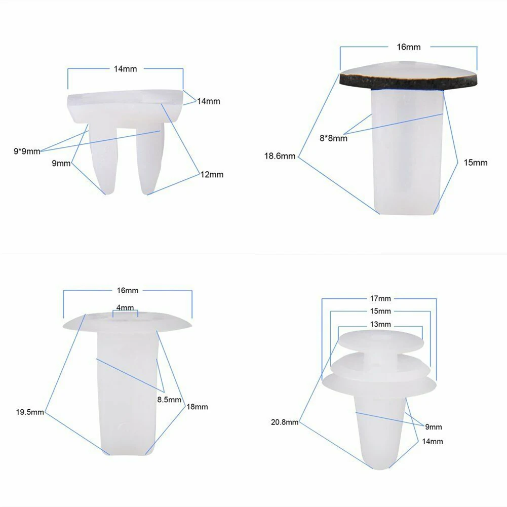 Screw Grommet Car Trim Clips Fender Liner Nylon Panel & Hood Seal Replacement 146PCS/kit Accessories Body Retainer Kit
Screw Grommet Car Trim Clips Fender Liner Nylon Panel & Hood Seal Replacement 146PCS/kit Accessories Body Retainer Kit
