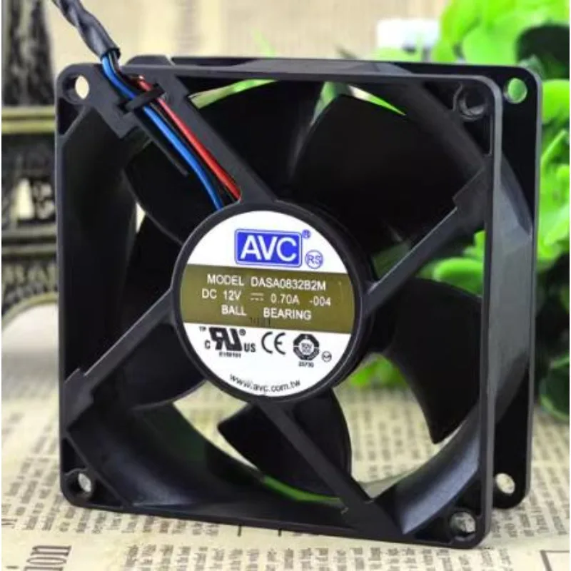 New CPU Fan for AVC DASA0832B2M 8032 12V 0.7A 8CM High Air Volume Double Ball Fan 80x80x32mm
New CPU Fan for AVC DASA0832B2M 8032 12V 0.7A 8CM High Air Volume Double Ball Fan 80x80x32mm