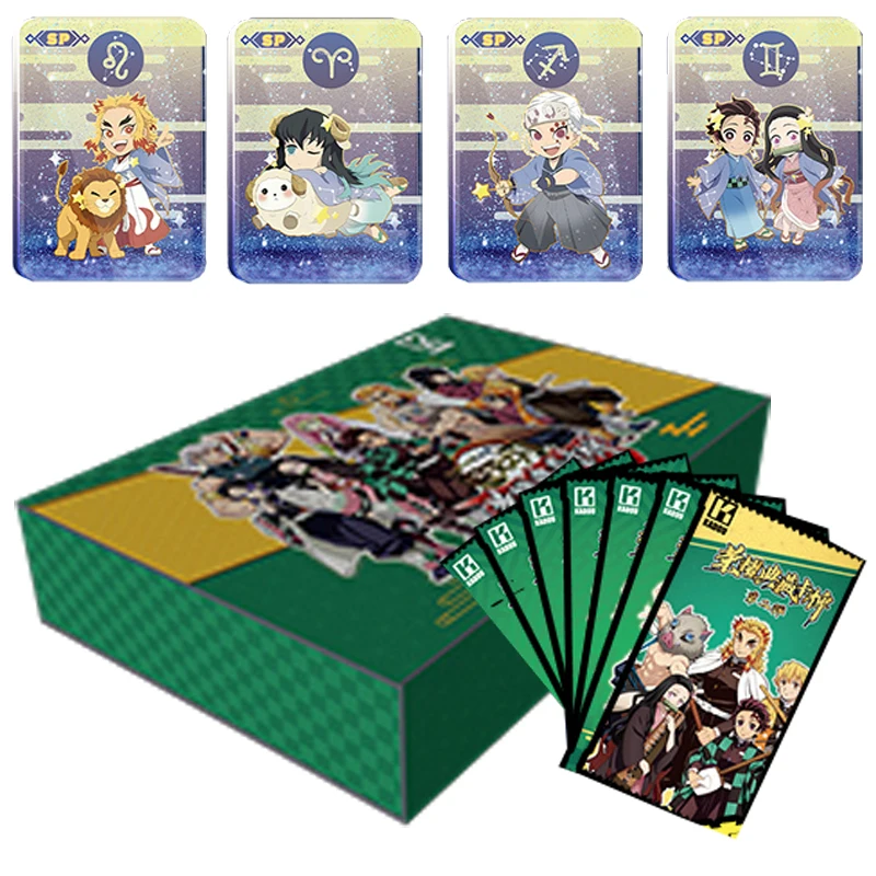 Demon Slayer Glory Collection Cards Booster Box Kamado Tanjirou Nezuko Figures Peripheral Diamond Inlay Card Kids Christmas Gift
Demon Slayer Glory Collection Cards Booster Box Kamado Tanjirou Nezuko Figures Peripheral Diamond Inlay Card Kids Christmas Gift