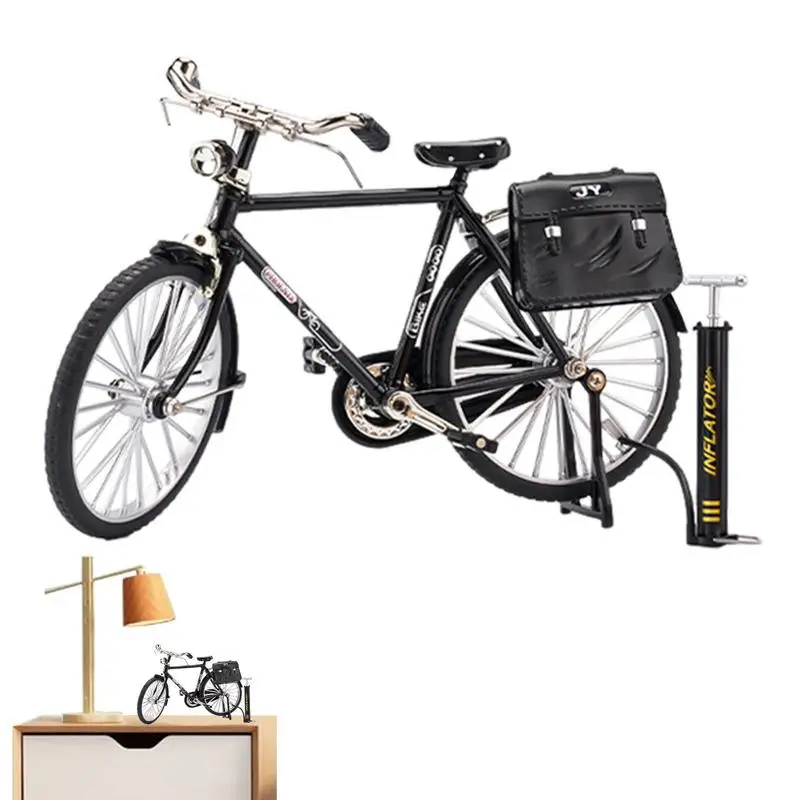 DIY Bicycle Model Scale Mini Finger Sculpture With Inflator Bike Toy Manual Assembly Model For Desktop Tabletop Shelf Cabinet
DIY Bicycle Model Scale Mini Finger Sculpture With Inflator Bike Toy Manual Assembly Model For Desktop Tabletop Shelf Cabinet