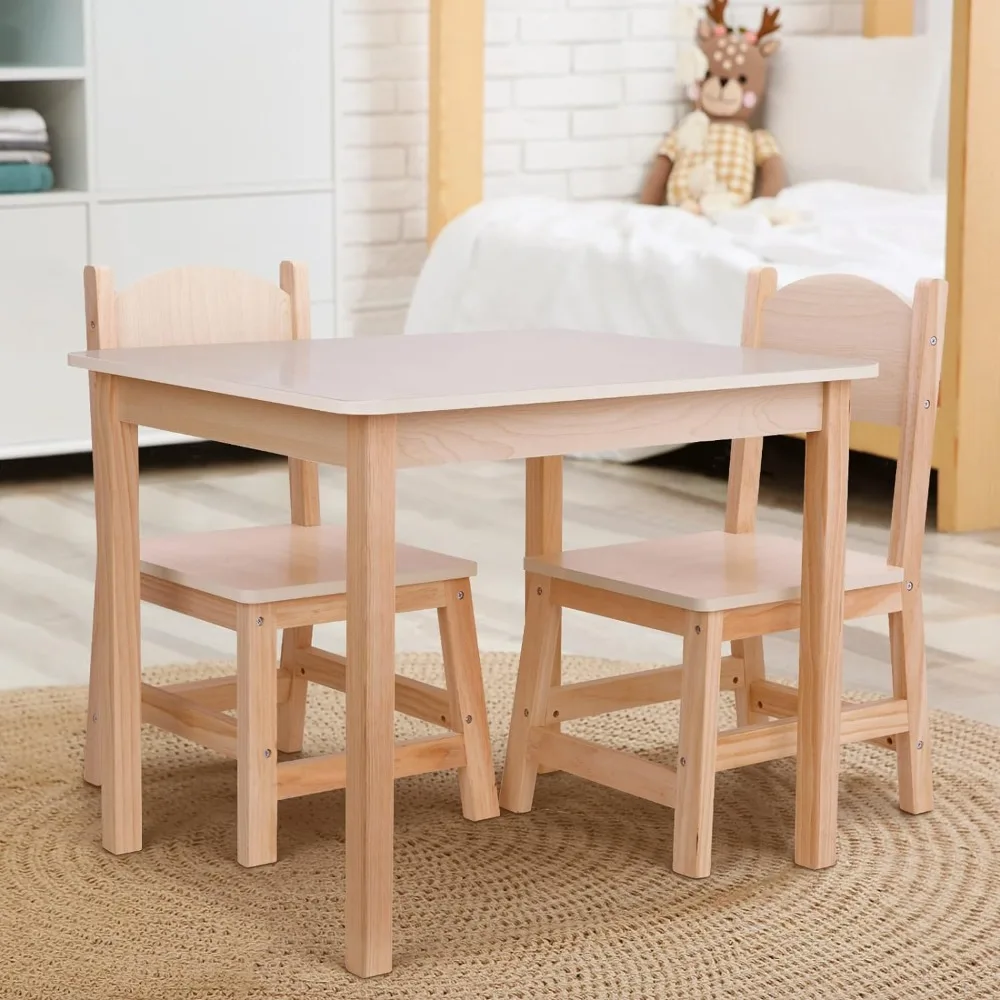 TOOKYLAND Wood Kids Table and Chairs Set,Natural,Sturdy,Doesn't Wobble,Light Color Children's Furniture,Easy to Match
TOOKYLAND Wood Kids Table and Chairs Set,Natural,Sturdy,Doesn't Wobble,Light Color Children's Furniture,Easy to Match