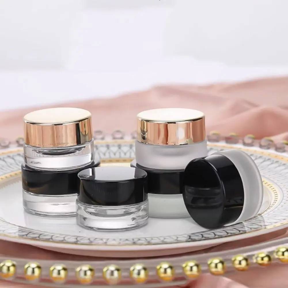 Black Gold Eye Cream Pots Mini 3g 5g Makeup Jar Transparent Frosted Travel Face Cream Packaging Bottle for Skin Care
Black Gold Eye Cream Pots Mini 3g 5g Makeup Jar Transparent Frosted Travel Face Cream Packaging Bottle for Skin Care