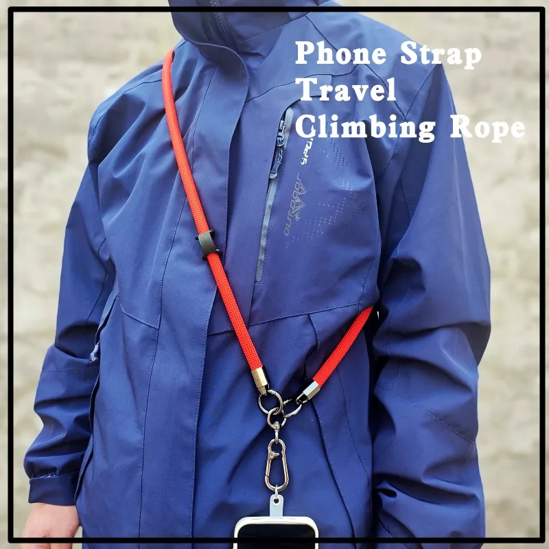 Mobile Phone Lanyard Crossbody Style Back Hanging Neck To Go Out Outdoor Climbing Rope Lanyard Shoulder Phone Anti-lost Lanyard
Mobile Phone Lanyard Crossbody Style Back Hanging Neck To Go Out Outdoor Climbing Rope Lanyard Shoulder Phone Anti-lost Lanyard