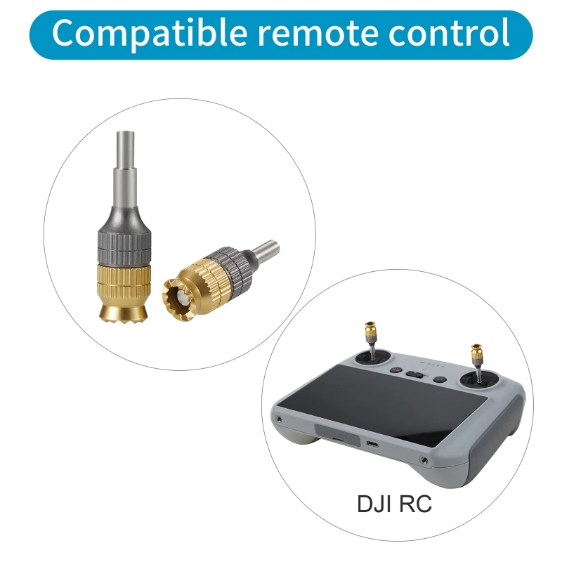 For DJI RC/Mini 3 Pro Remote Controller Extended Joystick CNC Aluminum Thumb Stick Rocker for DJI RC/Mini 3 Pro Drone Accessory
For DJI RC/Mini 3 Pro Remote Controller Extended Joystick CNC Aluminum Thumb Stick Rocker for DJI RC/Mini 3 Pro Drone Accessory