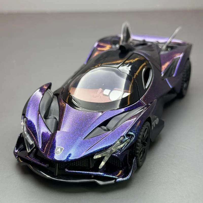Модель спортивного автомобиля Apollo Project EVO в масштабе 1:32, литая металлическая гоночная модель супер-автомобиля, имитация звука, искусственная кожа, подарок для детей
Модель спортивного автомобиля Apollo Project EVO в масштабе 1:32, литая металлическая гоночная модель супер-автомобиля, имитация звука, искусственная кожа, подарок для детей