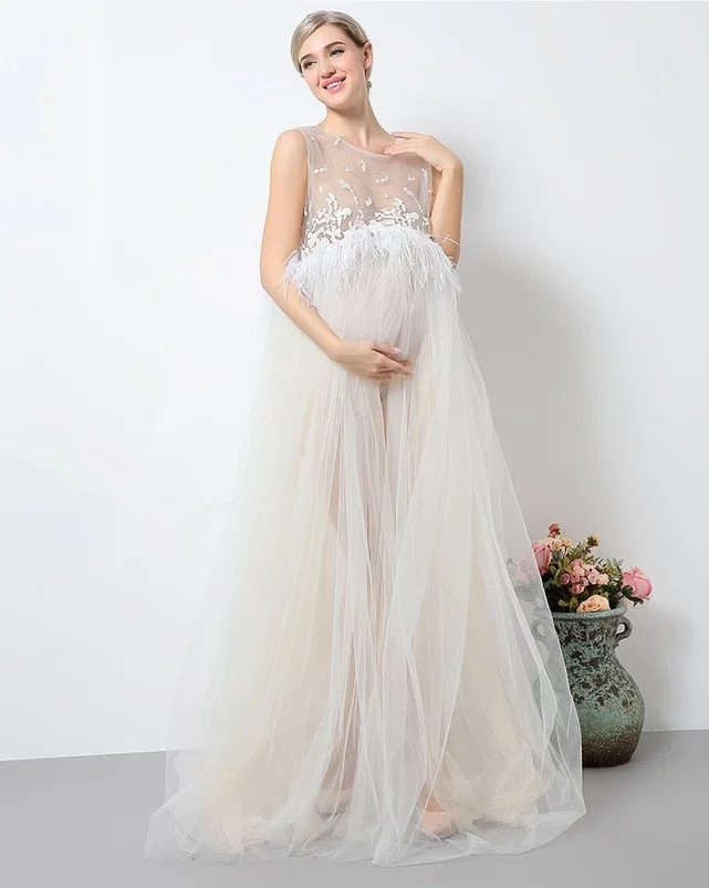 Sexy Long Maternity Photography Props Dresses Tulle Perspective Pregnancy Dress Mesh Maxi Gown For Pregnant Women Photo Shooting
Sexy Long Maternity Photography Props Dresses Tulle Perspective Pregnancy Dress Mesh Maxi Gown For Pregnant Women Photo Shooting