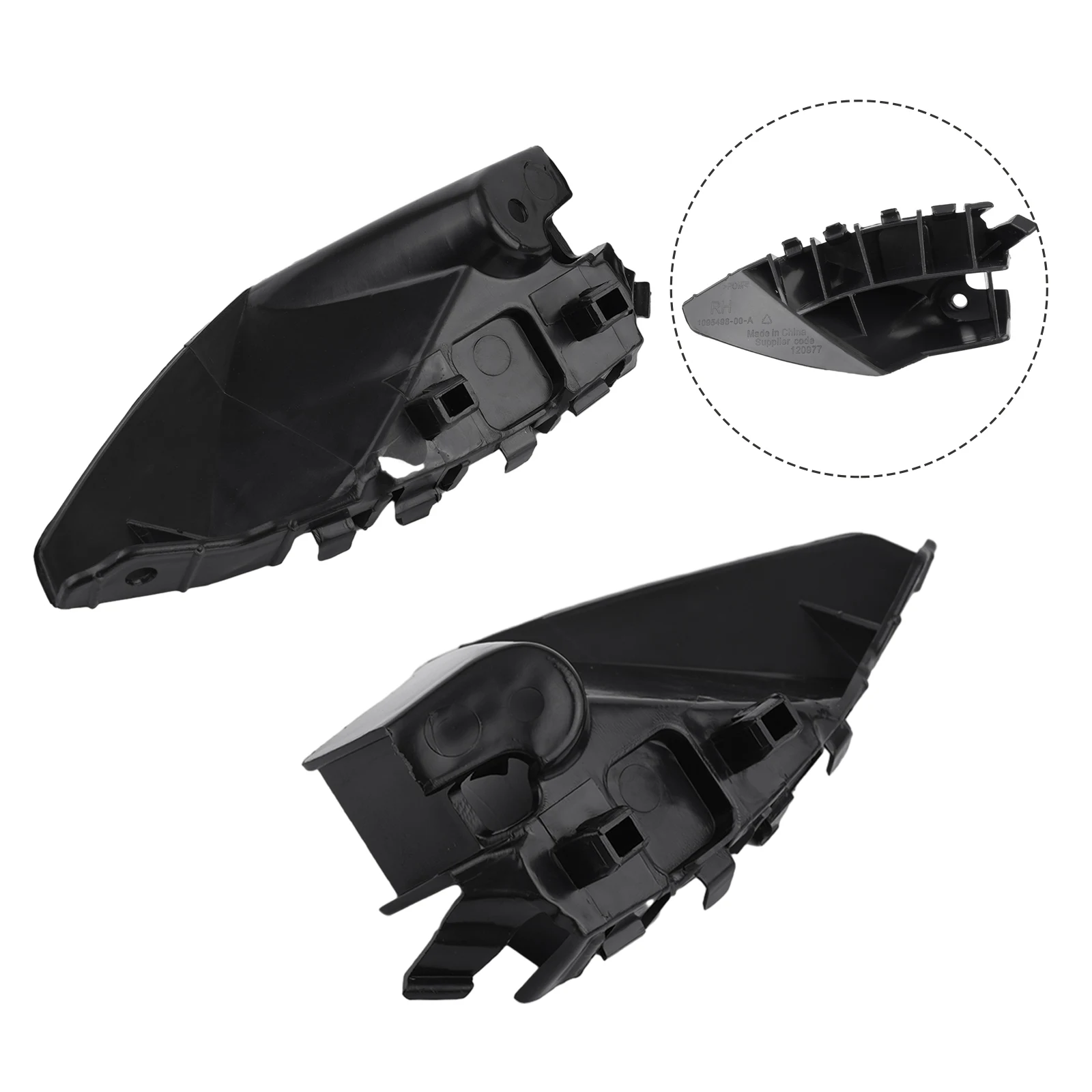 Pair Bumper Fender Bracket Replacement Vehicle 1095495-00-A Accessories Front Parts Plastic For Tesla Model S 12-21
Pair Bumper Fender Bracket Replacement Vehicle 1095495-00-A Accessories Front Parts Plastic For Tesla Model S 12-21