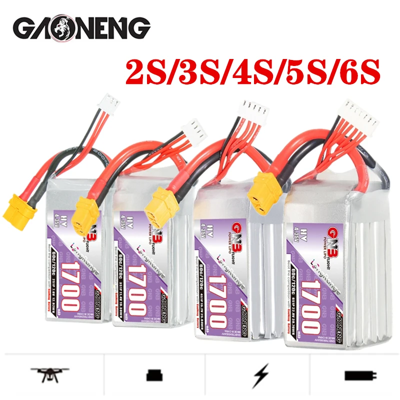 GNB 7,6 V/11,4 V/15,2 V/19V/22,8 V 1700mAh 60C/120C Lipo батарея для радиоуправляемого автомобиля вертолета FPV гоночного дрона части с штепсельной вилкой XT60
GNB 7,6 V/11,4 V/15,2 V/19V/22,8 V 1700mAh 60C/120C Lipo батарея для радиоуправляемого автомобиля вертолета FPV гоночного дрона части с штепсельной вилкой XT60